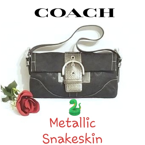 Coach Handbags - 💯 Authentic Coach Small Flap Bag 8K38